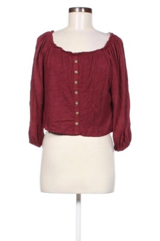 Dámska blúza Bershka, Veľkosť S, Farba Červená, Cena  1,95 €