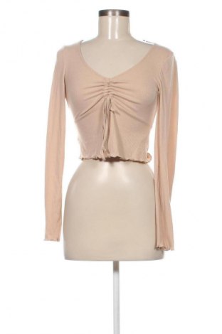 Dámská halenka NA-KD, Velikost S, Barva Béžová, Cena  49,00 Kč