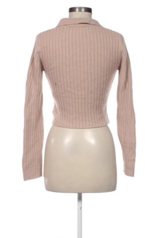 Damen Strickjacke Bershka, Größe L, Farbe Beige, Preis 3,99 €