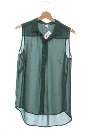 Dámská košile  H&M, Velikost XS, Barva Zelená, Cena  79,00 Kč