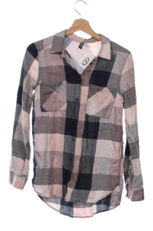 Γυναικείο πουκάμισο H&M Divided, Μέγεθος XXS, Χρώμα Πολύχρωμο, Τιμή 1,99 €