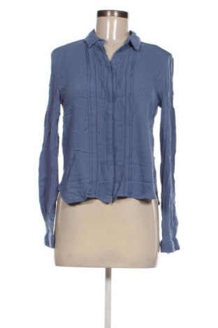 Γυναικείο πουκάμισο Stradivarius, Μέγεθος M, Χρώμα Μπλέ, Τιμή 1,99 €
