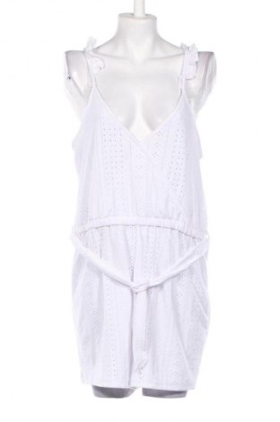 Дамски къс гащеризон Up 2 Fashion, Размер L, Цвят Бял, Цена 3,06 €