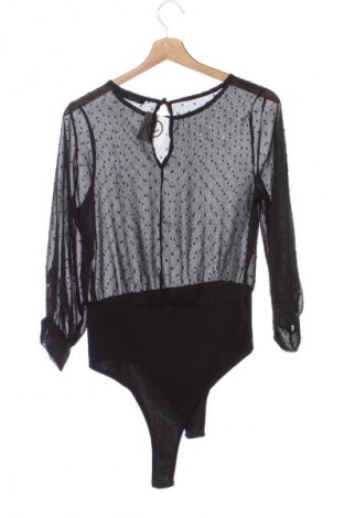 Γυναικεία μπλούζα-Κορμάκι Boohoo, Μέγεθος XS, Χρώμα Μαύρο, Τιμή 11,99 €