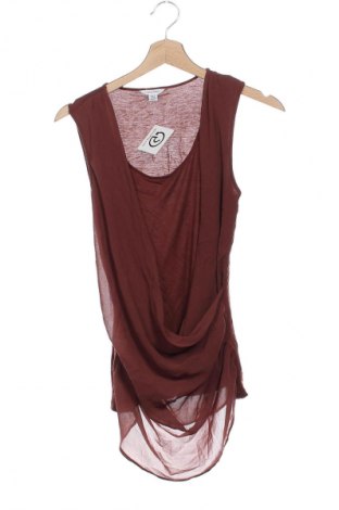 Γυναικείο τοπ Calvin Klein, Μέγεθος XS, Χρώμα Καφέ, Τιμή 7,99 €