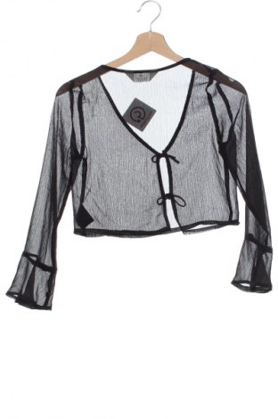 Dziecięcy kardigan H&M, Rozmiar 10-11y/ 146-152 cm, Kolor Czarny, Cena 7,99 zł