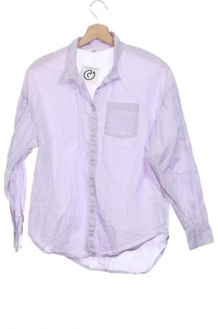 Dziecięca koszula H&M, Rozmiar 14-15y/ 168-170 cm, Kolor Fioletowy, Cena 6,99 zł