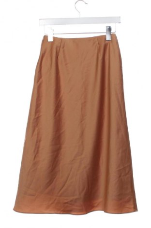 Rock Uniqlo, Größe XS, Farbe Braun, Preis 27,99 €, #132065223