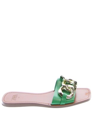 Чехли Zara, Размер 39, Цвят Зелен, Цена 14,82 €, #136836626