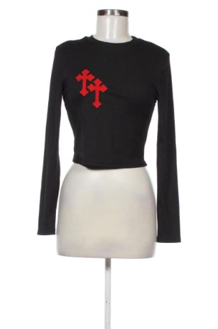 Bluzka damska Romwe, Rozmiar M, Kolor Czarny, Cena 37,99 zł, #136748865