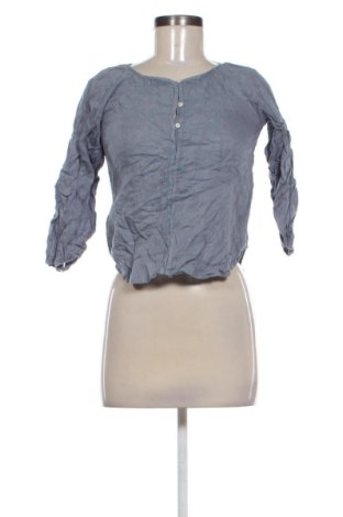 Дамска блуза Zara, Размер S, Цвят Син, Цена 14,82 €, #136750655