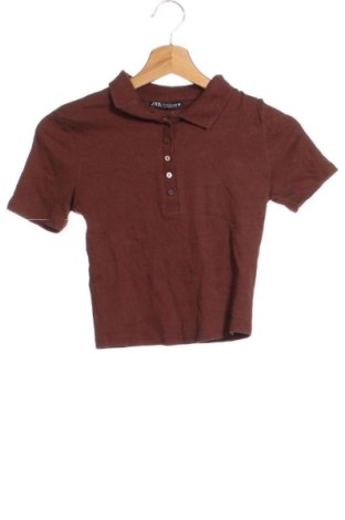 Bluză de femei Zara, Mărime M, Culoare Maro, Preț 31,99 Lei, #136753798