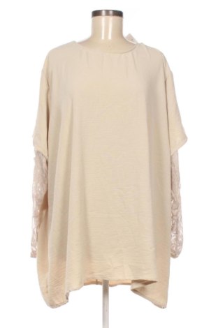 Дамска блуза Unbranded, Размер XXL, Цвят Бежов, Цена 5,62 €, #136760927