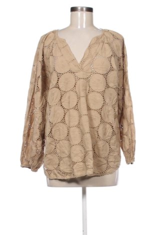 Дамска блуза Unbranded, Размер XXL, Цвят Бежов, Цена 7,66 €, #136766371