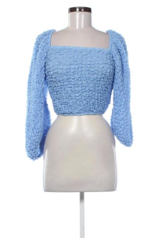 Bluză de femei Bershka, Mărime M, Culoare Albastru, Preț 27,99 Lei, #136767401