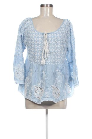Bluză de femei Oltre, Mărime M, Culoare Albastru, Preț 31,99 Lei, #136785326