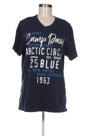 Damen Shirt Camp David, Größe L, Farbe Blau, Preis 20,99 €, #136789238