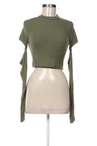 Bluzka damska Bershka, Rozmiar M, Kolor Zielony, Cena 20,99 zł, #136790438