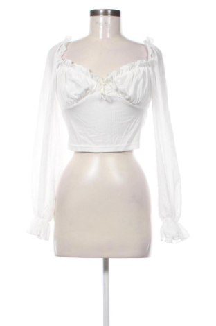 Bluză de femei SHEIN, Mărime S, Culoare Alb, Preț 34,99 Lei, #136804135