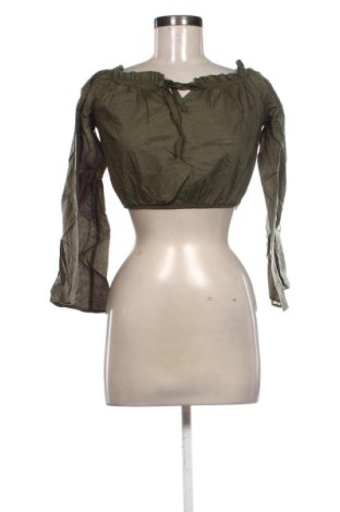 Damen Shirt Please, Größe M, Farbe Grün, Preis 11,99 €, #136804271