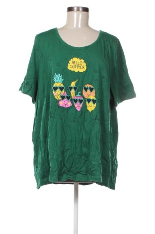 Bluză de femei Ulla Popken, Mărime 3XL, Culoare Verde, Preț 108,99 Lei, #136808419
