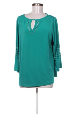 Damen Shirt Susan Graver, Größe L, Farbe Grün, Preis 3,99 €, #136808886