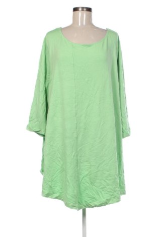 Дамска блуза Sheego, Размер 4XL, Цвят Зелен, Цена 18,40 €, #136810869