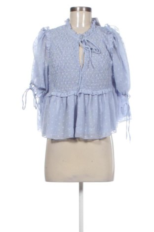 Bluză de femei Zara, Mărime L, Culoare Albastru, Preț 50,99 Lei, #136811148