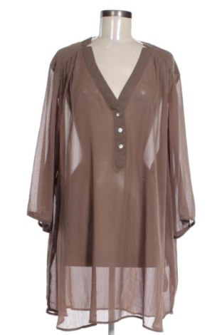 Дамска блуза Janina, Размер 4XL, Цвят Кафяв, Цена 11,75 €, #136814048