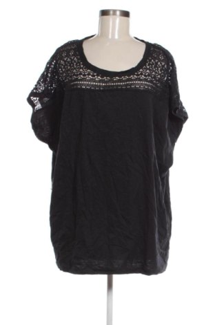 Bluzka damska Laura Torelli, Rozmiar 3XL, Kolor Czarny, Cena 35,99 zł, #136814694