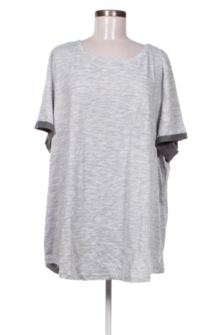 Γυναικεία μπλούζα Ulla Popken, Μέγεθος 5XL, Χρώμα Γκρί, Τιμή 35,99 €, #136825706
