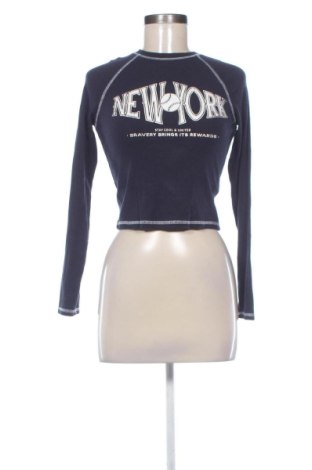 Dámská halenka Bershka, Velikost XS, Barva Modrá, Cena  159,00 Kč, #136826040