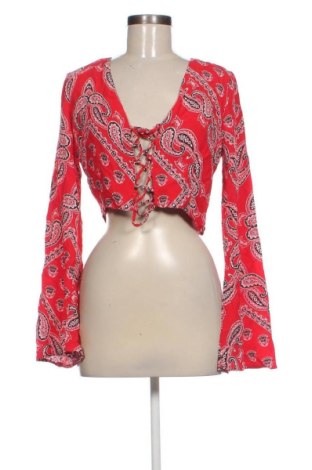 Дамска блуза Bershka, Размер L, Цвят Многоцветен, Цена 6,13 €, #136831083