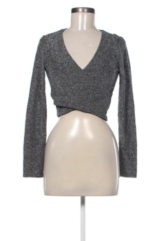 Дамска блуза H&M, Размер S, Цвят Сребрист, Цена 6,64 €, #136831102