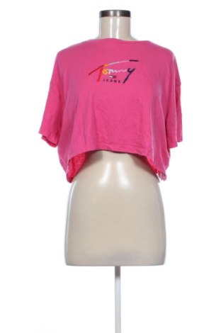 Bluză de femei Tommy Jeans, Mărime M, Culoare Roz, Preț 133,99 Lei, #136834993