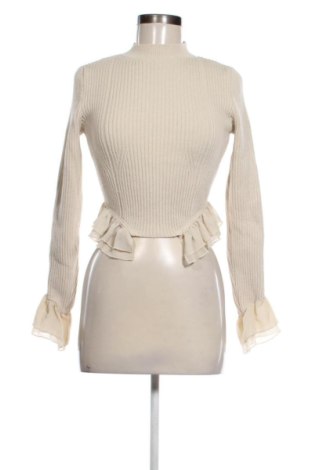 Bluză de femei Zara, Mărime M, Culoare Ecru, Preț 51,99 Lei, #136837873