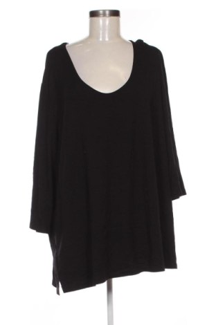 Дамска блуза Ulla Popken, Размер 4XL, Цвят Черен, Цена 7,15 €, #136839100
