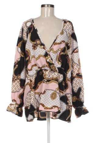 Bluză de femei SHEIN, Mărime 4XL, Culoare Multicolor, Preț 52,99 Lei, #136839398