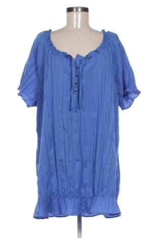 Damen Shirt Okay, Größe 4XL, Farbe Blau, Preis 9,99 €, #136841439