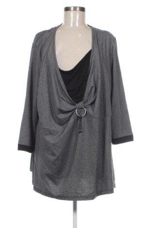 Дамска блуза Unbranded, Размер 3XL, Цвят Сив, Цена 10,22 €, #136841841