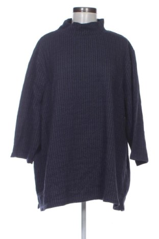 Bluză de femei Ulla Popken, Mărime 5XL, Culoare Albastru, Preț 119,99 Lei, #136842145