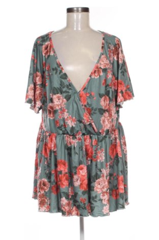 Bluzka damska SHEIN, Rozmiar 5XL, Kolor Kolorowy, Cena 23,99 zł, #136842962