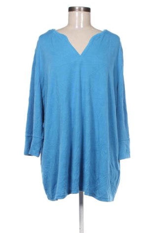 Дамска блуза Ulla Popken, Размер 4XL, Цвят Син, Цена 20,45 €, #136842986