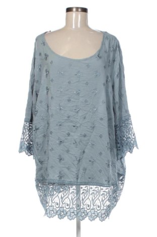 Damen Shirt ALESSA W., Größe 4XL, Farbe Blau, Preis 10,99 €, #136843343