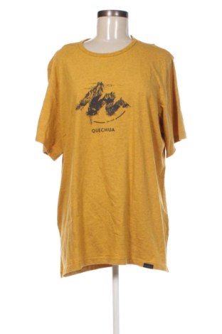 Дамска блуза Quechua, Размер XXL, Цвят Жълт, Цена 6,64 €, #136843885