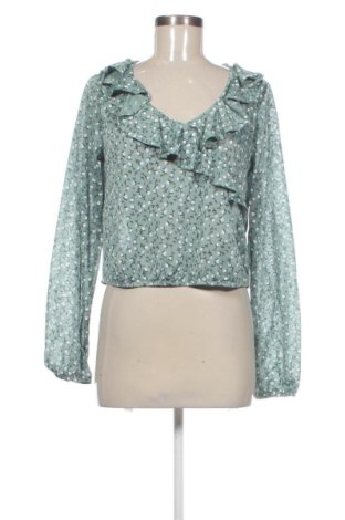 Bluză de femei Sinsay, Mărime L, Culoare Verde, Preț 52,13 Lei, #136849449