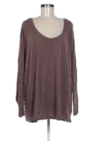 Дамска блуза Ava & Viv, Размер 4XL, Цвят Кафяв, Цена 4,60 €, #136849587