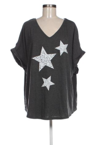 Дамска блуза SHEIN, Размер 3XL, Цвят Сив, Цена 11,75 €, #136851112