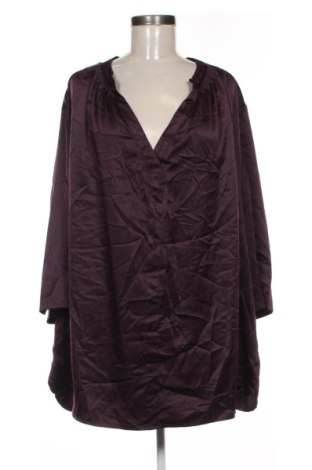 Bluză de femei Ulla Popken, Mărime 4XL, Culoare Mov, Preț 60,99 Lei, #136851666