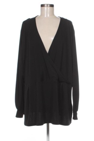 Дамска блуза H&M, Размер 4XL, Цвят Черен, Цена 11,24 €, #136852402